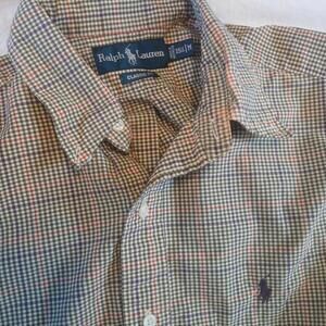 Ralph Lauren Mens Button Down Long Sleeve Size Medium Classic Fit